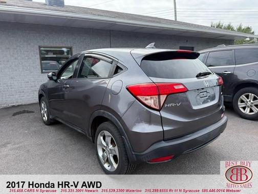 Gray 2017 Honda HR-V EX