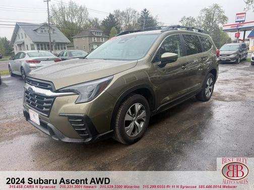 Autumn Green Metallic 2024 Subaru Ascent Premium