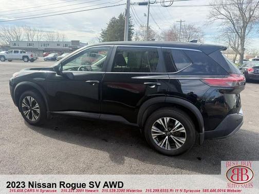Black 2023 Nissan Rogue SV