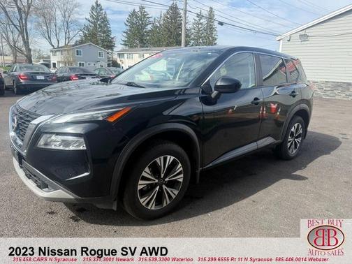 Black 2023 Nissan Rogue SV