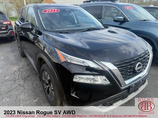 Black 2023 Nissan Rogue SV