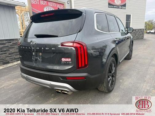 Gray 2020 Kia Telluride SX