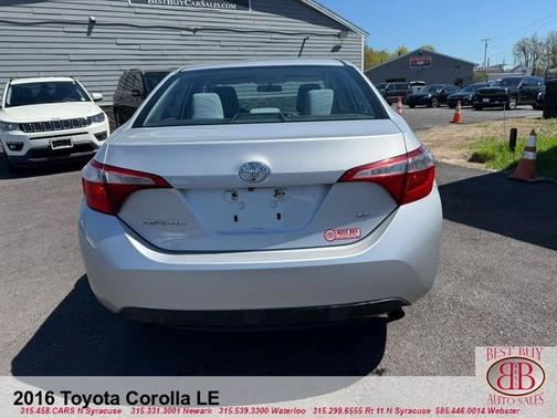 Gray 2016 Toyota Corolla LE