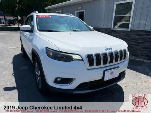 White 2019 Jeep Cherokee Limited