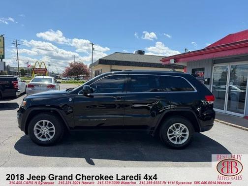 Black 2018 Jeep Grand Cherokee Laredo