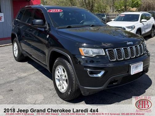 Black 2018 Jeep Grand Cherokee Laredo
