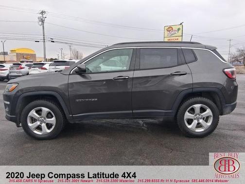 Gray 2020 Jeep Compass Latitude