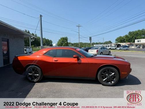 Orange 2022 Dodge Challenger SXT