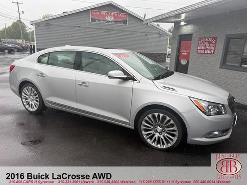 Gray 2016 Buick LaCrosse Premium I