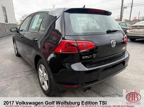 2017 Volkswagen Golf TSI Wolfsburg Edition 4-Door