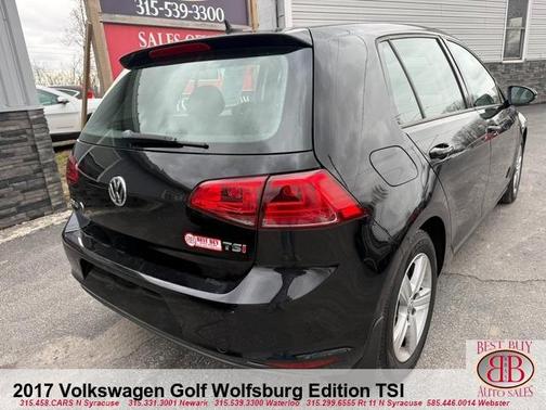 2017 Volkswagen Golf TSI Wolfsburg Edition 4-Door