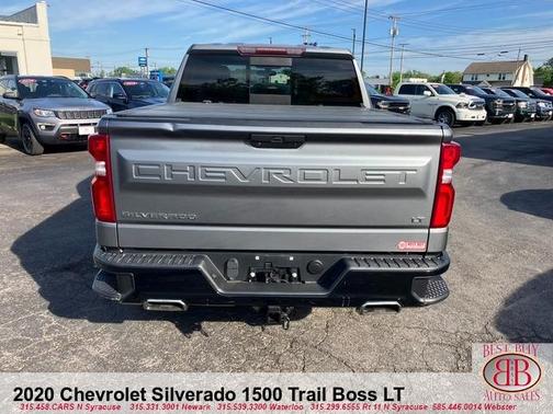 Gray 2020 Chevrolet Silverado 1500 LT Trail Boss