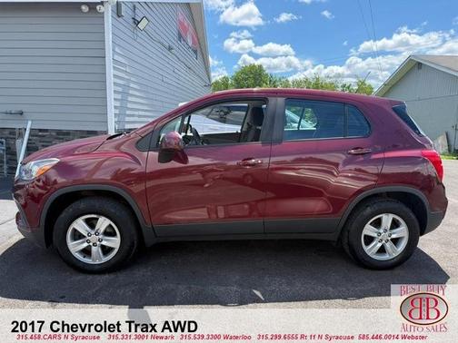 Red 2017 Chevrolet Trax LS