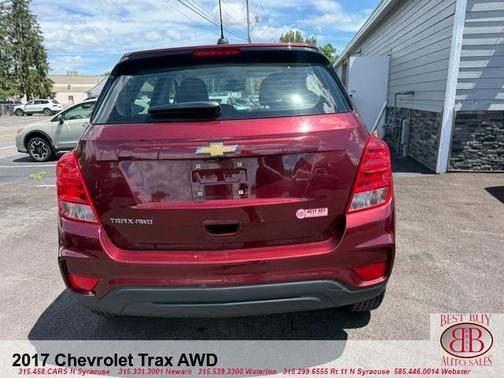 Red 2017 Chevrolet Trax LS