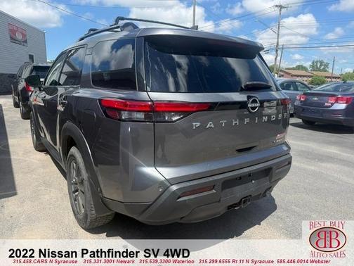 Gun Metallic 2022 Nissan Pathfinder SV
