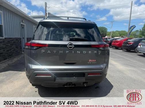 Gun Metallic 2022 Nissan Pathfinder SV