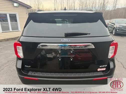 Black 2023 Ford Explorer XLT