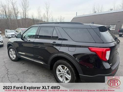 Black 2023 Ford Explorer XLT