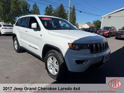 White 2017 Jeep Grand Cherokee Laredo