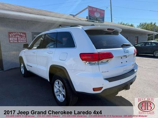 White 2017 Jeep Grand Cherokee Laredo