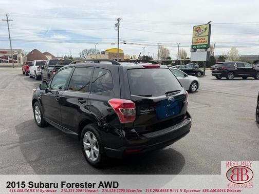 Crystal Black Silica 2015 Subaru Forester 2.5i Premium