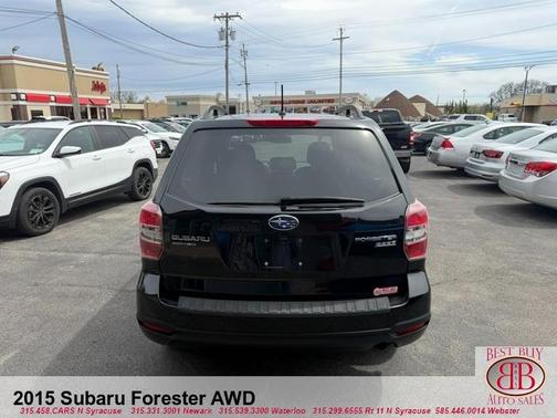 Crystal Black Silica 2015 Subaru Forester 2.5i Premium