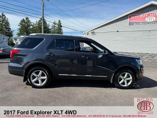 Gray 2017 Ford Explorer XLT