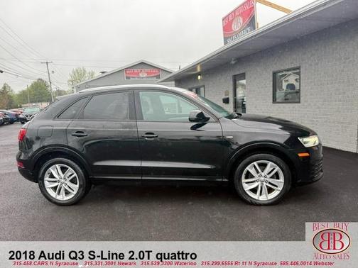 Brilliant Black 2018 Audi Q3 2.0T Premium