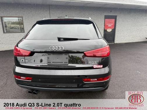 Brilliant Black 2018 Audi Q3 2.0T Premium