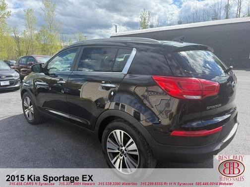 Black 2015 Kia Sportage EX
