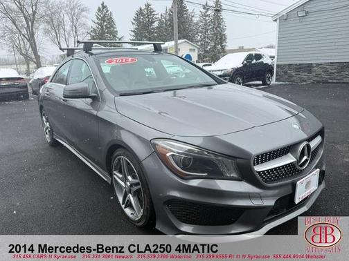 Gray 2014 Mercedes-Benz CLA-Class