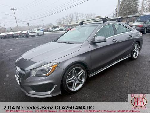 Gray 2014 Mercedes-Benz CLA-Class