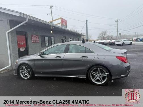 Gray 2014 Mercedes-Benz CLA-Class