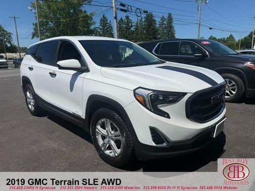 White 2019 GMC Terrain SLE