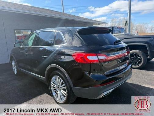 Black 2017 Lincoln MKX Reserve
