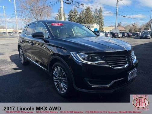 Black 2017 Lincoln MKX Reserve