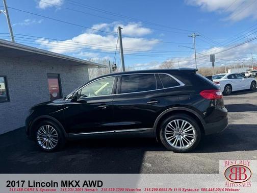 Black 2017 Lincoln MKX Reserve