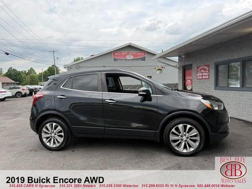 Black 2019 Buick Encore Preferred
