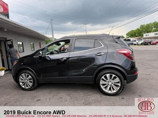 Black 2019 Buick Encore Preferred