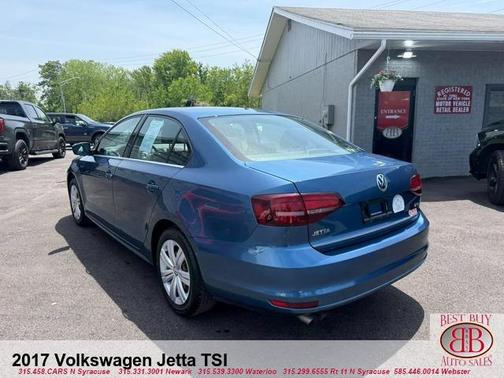 Silk Blue Metallic 2017 Volkswagen Jetta 1.4T S