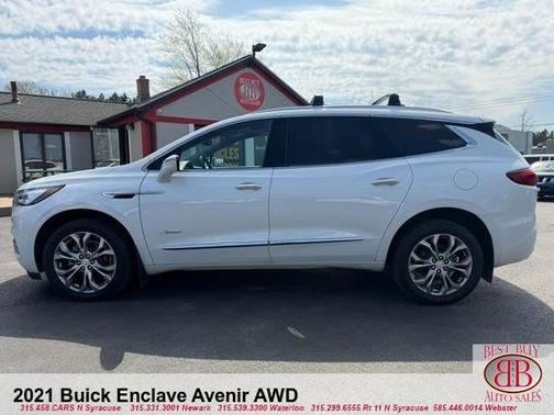 White 2021 Buick Enclave Avenir