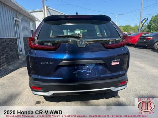 Blue 2020 Honda CR-V LX