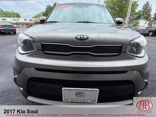 Gray 2017 Kia Soul +