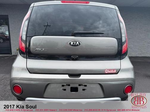 Gray 2017 Kia Soul +