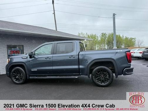 Gray 2021 GMC Sierra 1500 Elevation