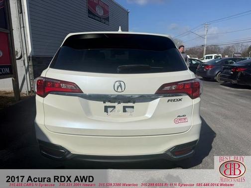 White 2017 Acura RDX