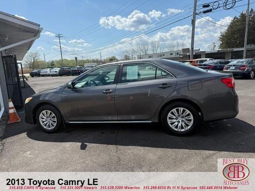 Gray 2013 Toyota Camry LE