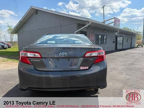 Gray 2013 Toyota Camry LE