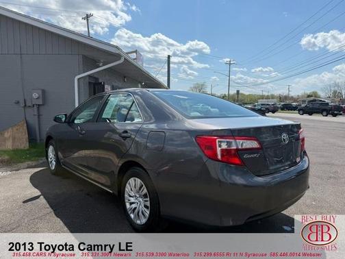 Gray 2013 Toyota Camry LE