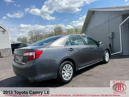 Gray 2013 Toyota Camry LE